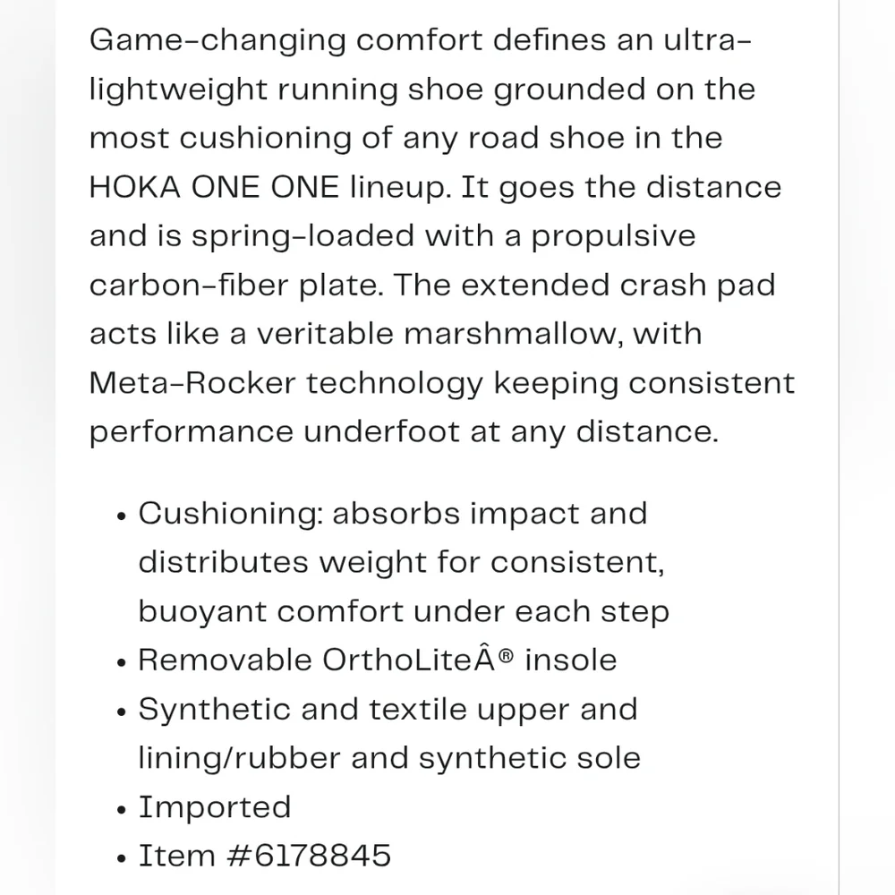 HOKA Bondi X Men's Running Shoe Fiesta/Amber Yellow - Picture 6 of 7